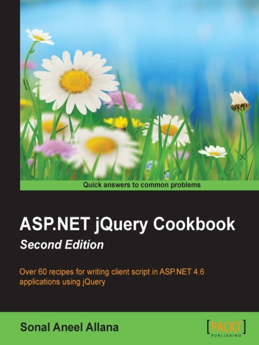 Title details for ASP.NET jQuery Cookbook by Sonal Aneel Allana - Wait list